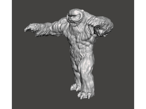 WAMPA ATTACK LEGION MINIATURE MODELS FOR SCIFI OR FANTASY GAMES DND RPG 3D Baskı Modeli