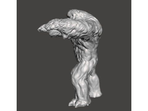 WAMPA ATTACK LEGION MINIATURE MODELS FOR SCIFI OR FANTASY GAMES DND RPG 3D Baskı Modeli