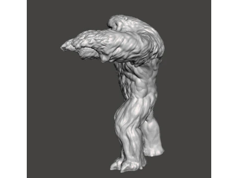 WAMPA ATTACK LEGION MINIATURE MODELS FOR SCIFI OR FANTASY GAMES DND RPG 3D Print Model