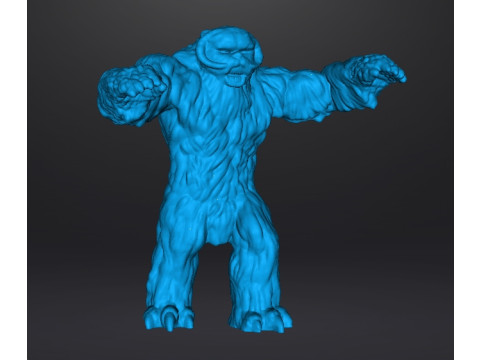 WAMPA ATTACK LEGION MINIATURE MODELS FOR SCIFI OR FANTASY GAMES DND RPG 3D Baskı Modeli