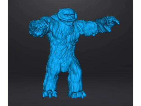 WAMPA ATTACK LEGION MINIATURE MODELS FOR SCIFI OR FANTASY GAMES DND RPG 3D Print Model