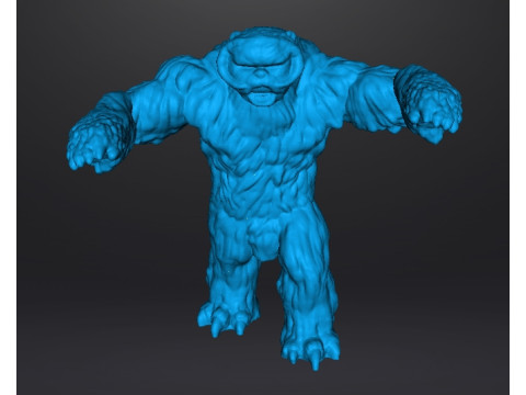 WAMPA ATTACK LEGION MINIATURE MODELS FOR SCIFI OR FANTASY GAMES DND RPG 3D Baskı Modeli