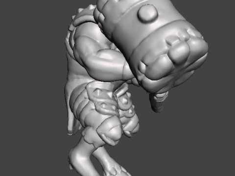 RHINOTAUR WARRIOR MINIATURE MODEL FANTASY GAMES RPG DND 3Dプリントモデル