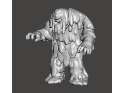 TAR MONSTER MINIATURE MODEL FOR FANTASY HORROR GAMES RPG DND Modelo de Impressão 3D