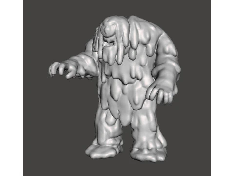 TAR MONSTER MINIATURE MODEL FOR FANTASY HORROR GAMES RPG DND 3D Print Model