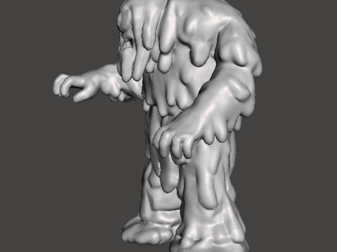 TAR MONSTER MINIATURE MODEL FOR FANTASY HORROR GAMES RPG DND Modelo de Impressão 3D