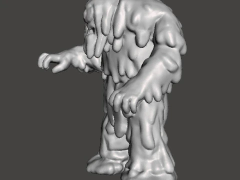 TAR MONSTER MINIATURE MODEL FOR FANTASY HORROR GAMES RPG DND 3D Print Model