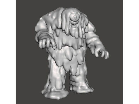 TAR MONSTER MINIATURE MODEL FOR FANTASY HORROR GAMES RPG DND 3D Print Model