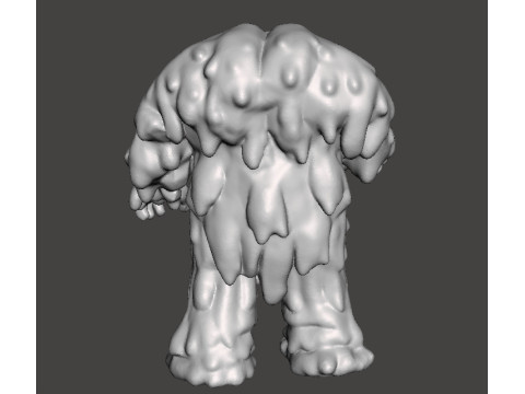 TAR MONSTER MINIATURE MODEL FOR FANTASY HORROR GAMES RPG DND Modelo de Impressão 3D