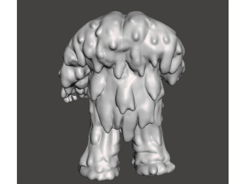 TAR MONSTER MINIATURE MODEL FOR FANTASY HORROR GAMES RPG DND 3D Print Model