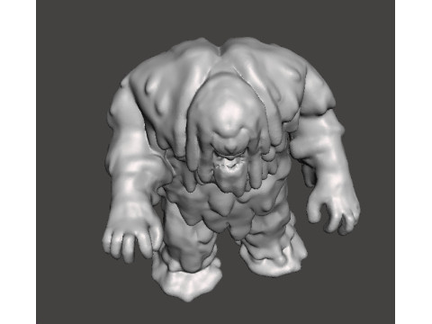 TAR MONSTER MINIATURE MODEL FOR FANTASY HORROR GAMES RPG DND Modelo de Impressão 3D