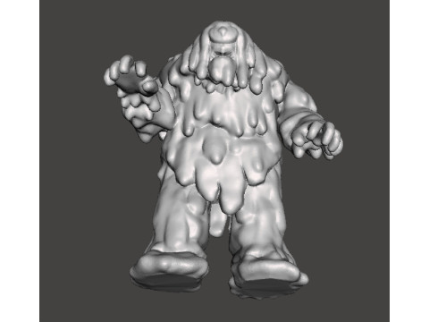 TAR MONSTER MINIATURE MODEL FOR FANTASY HORROR GAMES RPG DND Modelo de Impressão 3D