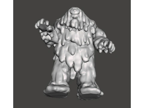 TAR MONSTER MINIATURE MODEL FOR FANTASY HORROR GAMES RPG DND 3D Print Model