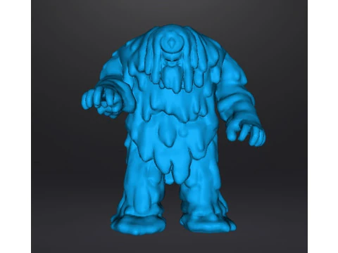 TAR MONSTER MINIATURE MODEL FOR FANTASY HORROR GAMES RPG DND 3D Print Model