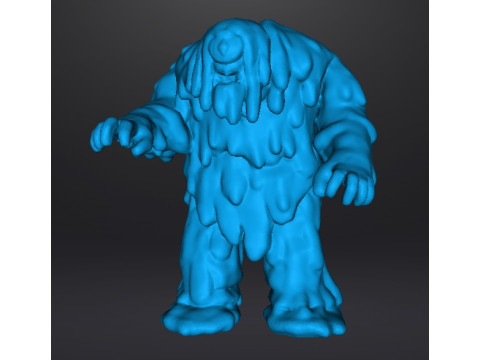 TAR MONSTER MINIATURE MODEL FOR FANTASY HORROR GAMES RPG DND Modelo de Impressão 3D