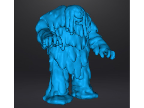 TAR MONSTER MINIATURE MODEL FOR FANTASY HORROR GAMES RPG DND Modelo de Impressão 3D