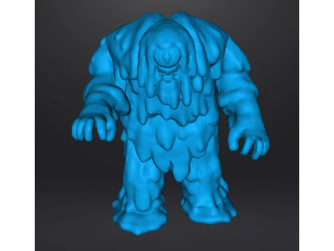 TAR MONSTER MINIATURE MODEL FOR FANTASY HORROR GAMES RPG DND 3D Print Model