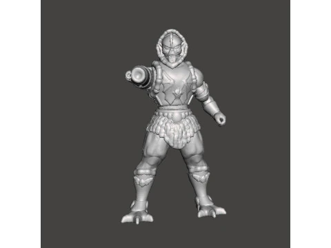 FIGURA MODELLO CLASSICO IN MINIATURA HORDAK PER GIOCHI FANTASY RPG DND Modello di stampa 3D