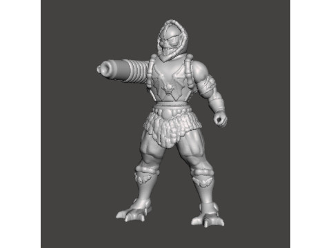 HORDAK CLASSIC MINIATURE MODEL FIGURE FOR FANTASY GAMES RPG DND 3D Print Model