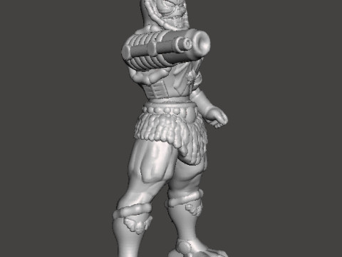 HORDAK CLASSIC MINIATURE MODEL FIGURE FOR FANTASY GAMES RPG DND 3D Print Model