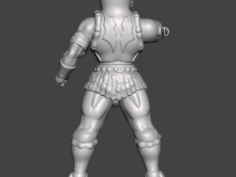 HORDAK CLASSIC MINIATURE MODEL FIGURE FOR FANTASY GAMES RPG DND 3D Print Model