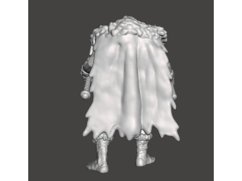 KING GRAYSKULL2002 MODELLO IN MINIATURA PER GIOCHI FANTASY RPG DND Modello di stampa 3D