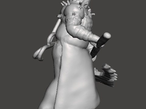 RE EXECUTIONER MINIATURE MODEL FOR HORROR OR FANTASY GAMES RPG DND 3D Принт Модель