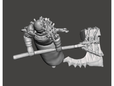 RE EXECUTIONER MINIATURE MODEL FOR HORROR OR FANTASY GAMES RPG DND 3D Принт Модель