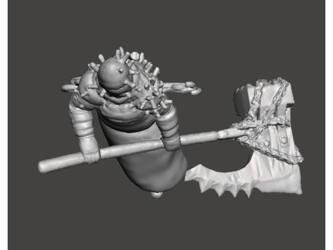 RE EXECUTIONER MINIATURE MODEL FOR HORROR OR FANTASY GAMES RPG DND 3D Print Model