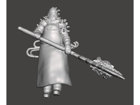 RE EXECUTIONER MINIATURE MODEL FOR HORROR OR FANTASY GAMES RPG DND 3D Принт Модель