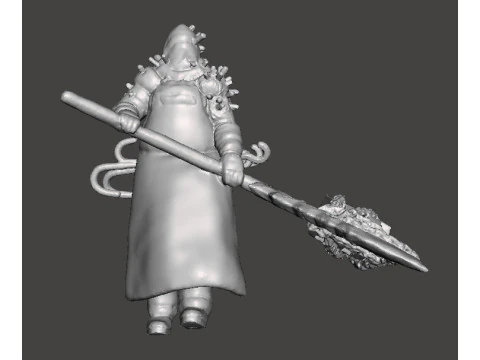 RE EXECUTIONER MINIATURE MODEL FOR HORROR OR FANTASY GAMES RPG DND 3D Print Model