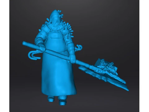 RE EXECUTIONER MINIATURE MODEL FOR HORROR OR FANTASY GAMES RPG DND 3D Print Model