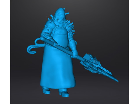 RE EXECUTIONER MINIATURE MODEL FOR HORROR OR FANTASY GAMES RPG DND 3D Принт Модель