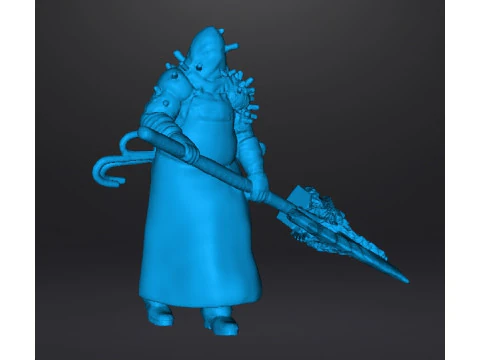 RE EXECUTIONER MINIATURE MODEL FOR HORROR OR FANTASY GAMES RPG DND 3D Print Model