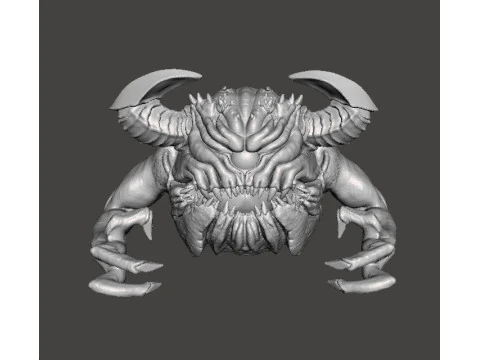 MINIATUROWY MODEL PAIN ELEMENTAL ETERNAL DEMON DO GIER FANTASY LUB SCIFI RPG DND Model do druku 3D