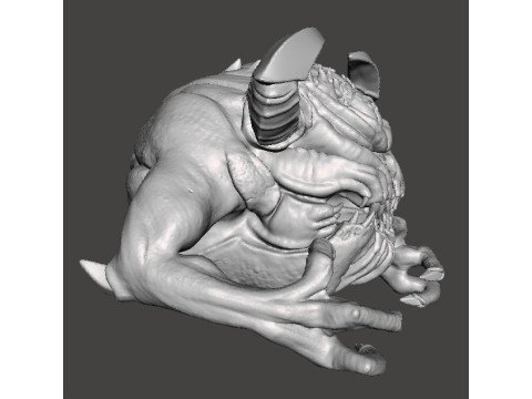 PAIN ELEMENTAL ETERNAL DEMON MINIATURE MODEL FIGURE FOR FANTASY OR SCIFI GAMES RPG DND Model Cetak 3D