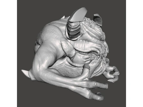 PAIN ELEMENTAL ETERNAL DEMONE MODELLO IN MINIATURA PER GIOCHI FANTASY O SCIFI RPG DND Modello di stampa 3D