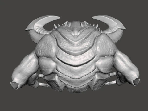 PAIN ELEMENTAL ETERNAL DEMONE MODELLO IN MINIATURA PER GIOCHI FANTASY O SCIFI RPG DND Modello di stampa 3D