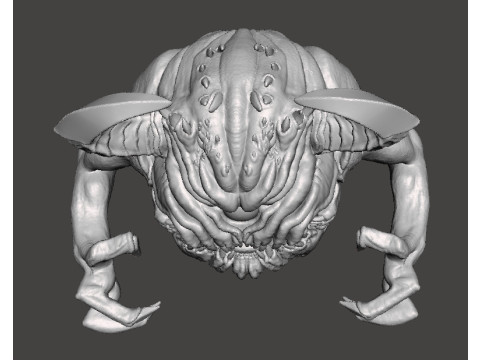 PAIN ELEMENTAL ETERNAL DEMON MINIATURE MODEL FIGURE FOR FANTASY OR SCIFI GAMES RPG DND Model Cetak 3D