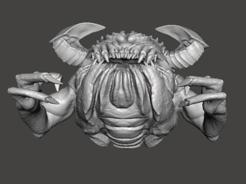 PAIN ELEMENTAL ETERNAL DEMONE MODELLO IN MINIATURA PER GIOCHI FANTASY O SCIFI RPG DND Modello di stampa 3D
