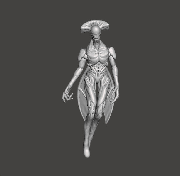 SUMMONER DEMON MINIATURE MODEL FIGURE FOR FANTASY OR SCIFI GAMES RPG DND 3D Baskı Modeli .c4d .max .obj .3ds .fbx .stl .blend