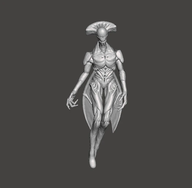 SUMMONER DEMON MINIATURE MODEL FIGURE FOR FANTASY OR SCIFI GAMES RPG DND 3D Print Model .c4d .max .obj .3ds .fbx .stl .blend 