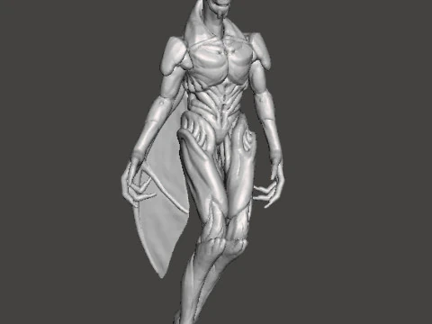 SUMMONER DEMON MINIATURE MODEL FIGURE FOR FANTASY OR SCIFI GAMES RPG DND 3D Print Model