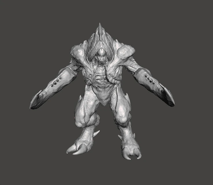 FANTEZİ VEYA SCIFI OYUNLARI RPG DND İ&Ccedil;İN KOZMİK BARON ŞEYTAN MİNYAT&Uuml;R MODEL FİG&Uuml;R 3D Baskı Modeli .c4d .max .obj .3ds .fbx .stl .blend 