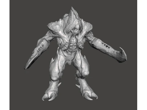 FANTEZİ VEYA SCIFI OYUNLARI RPG DND İ&Ccedil;İN KOZMİK BARON ŞEYTAN MİNYAT&Uuml;R MODEL FİG&Uuml;R 3D Baskı Modeli