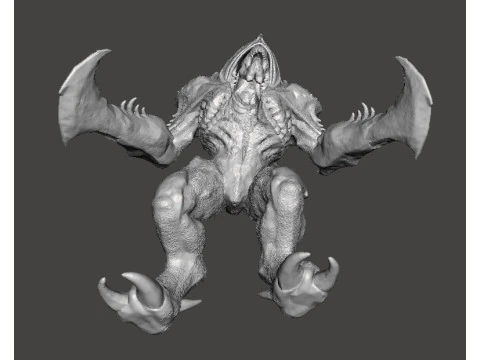 FANTEZİ VEYA SCIFI OYUNLARI RPG DND İ&Ccedil;İN KOZMİK BARON ŞEYTAN MİNYAT&Uuml;R MODEL FİG&Uuml;R 3D Baskı Modeli