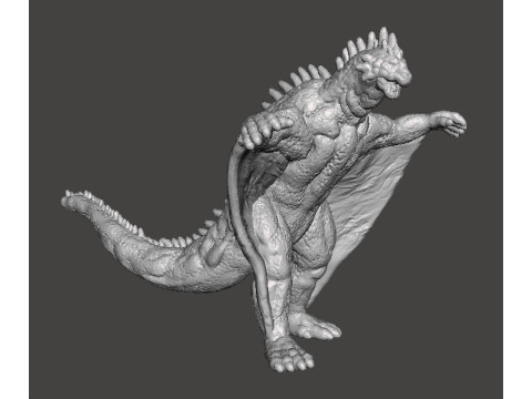 VARAN THE UNBELIEVABLE KAIJU MONSTER MINIATURE GAMES RPG DND Modello di stampa 3D