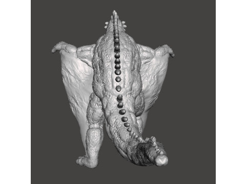 VARAN THE UNBELIEVABLE KAIJU MONSTER MINIATURE GAMES RPG DND Modello di stampa 3D