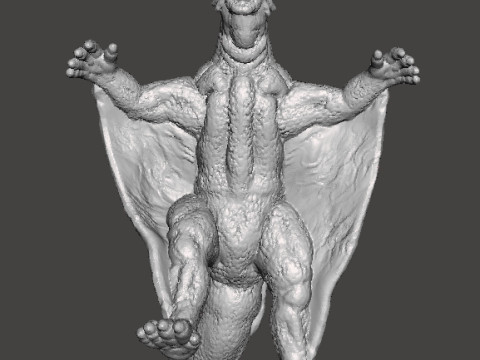 VARAN THE UNBELIEVABLE KAIJU MONSTER MINIATURE GAMES RPG DND Modello di stampa 3D