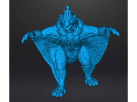 VARAN THE UNBELIEVABLE KAIJU MONSTER MINIATURE GAMES RPG DND Modello di stampa 3D